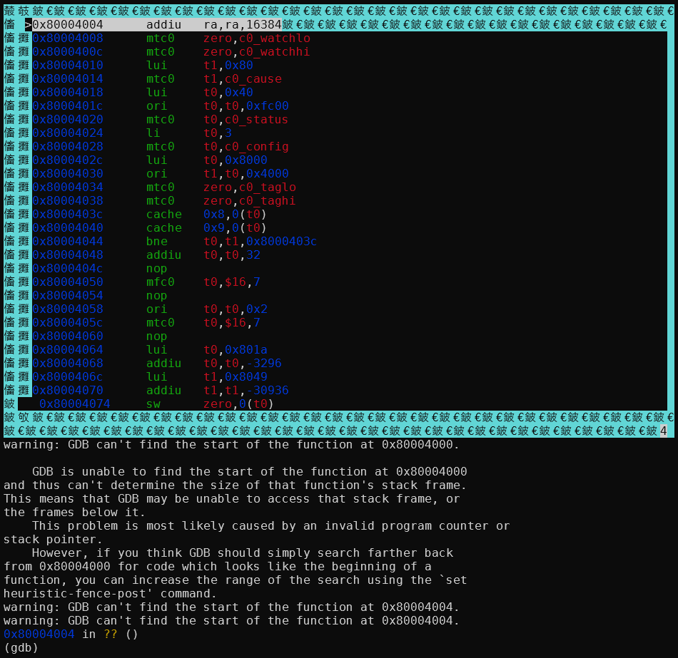 Garbled CUI borders